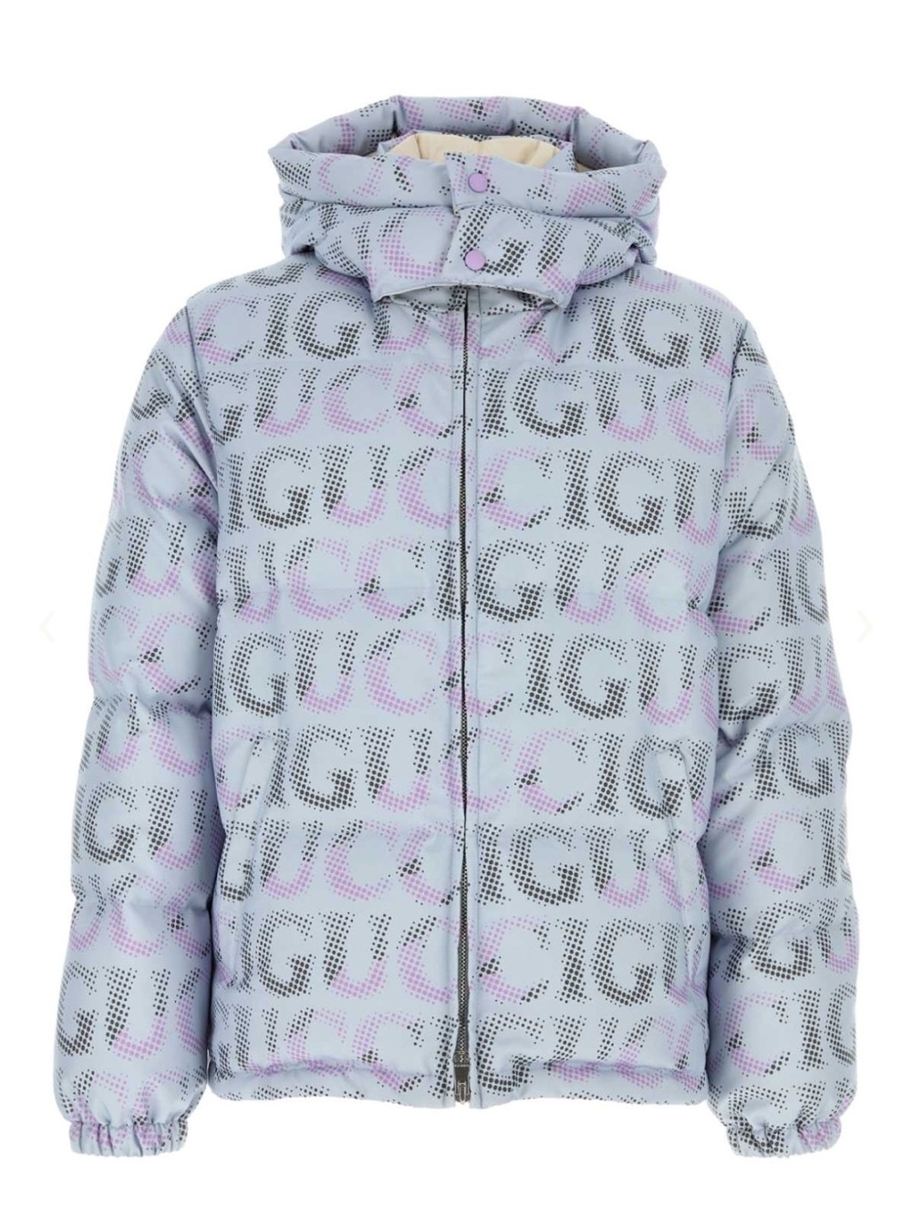 Gucci Nylon Puffer Down Jacket Cloud Lilac Purple Men’s IT 54/US 44 XL